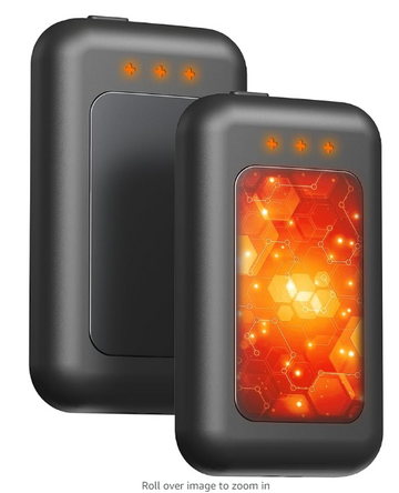 Hand Warmers Rechargeable, 2 Pack 6400mAh Electric Hand Warmer, 16 Hours Lasting, Great for Outdoors, Camping, Gifts for Women Men